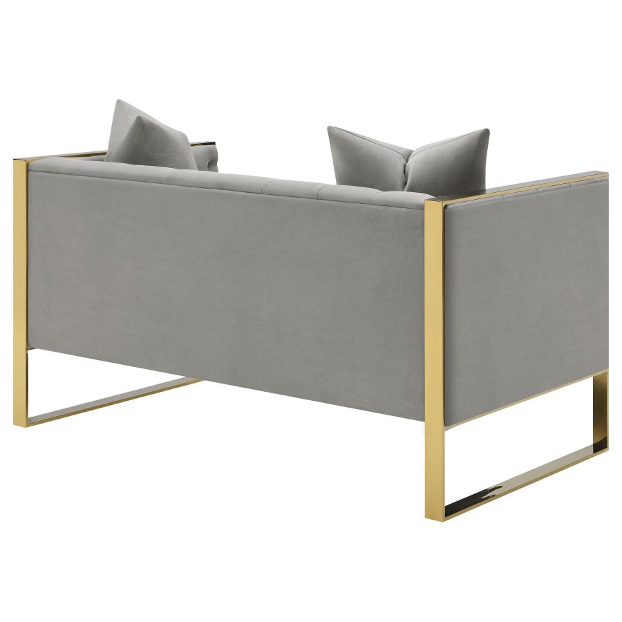 Eastbrook Grey Loveseat - MyWaynesHome #
