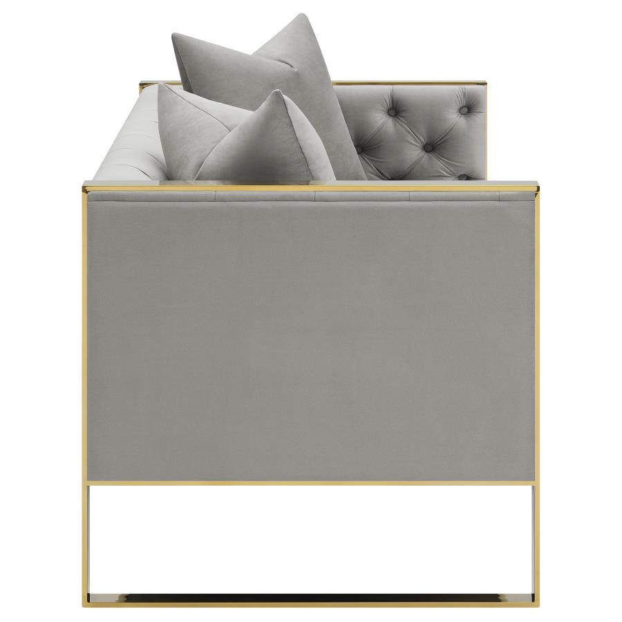 Eastbrook Grey Loveseat - MyWaynesHome #