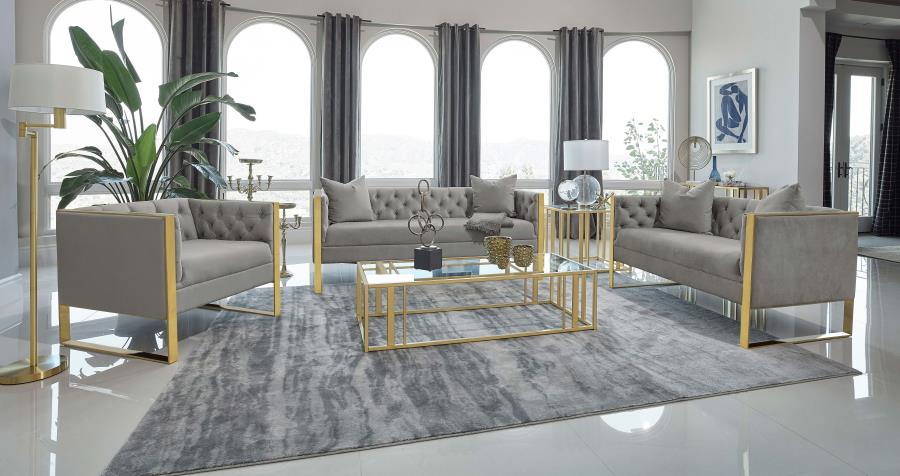 Eastbrook Grey Loveseat - MyWaynesHome #