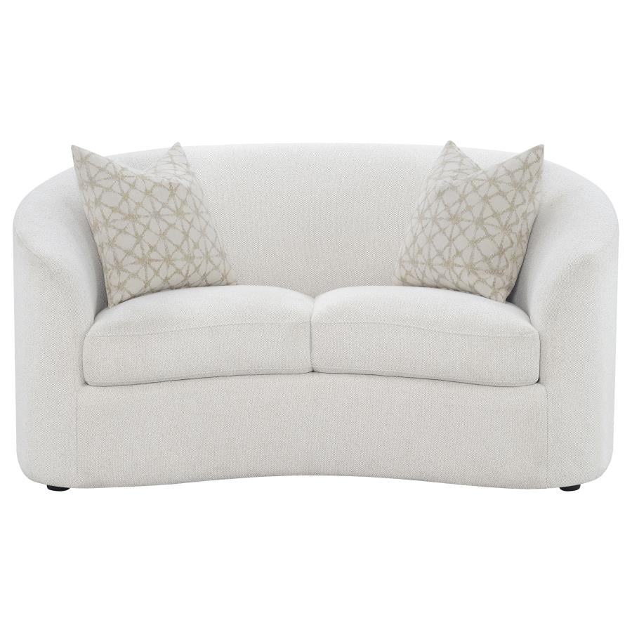 Rainn White 2 Pc Sofa Set - MyWaynesHome #