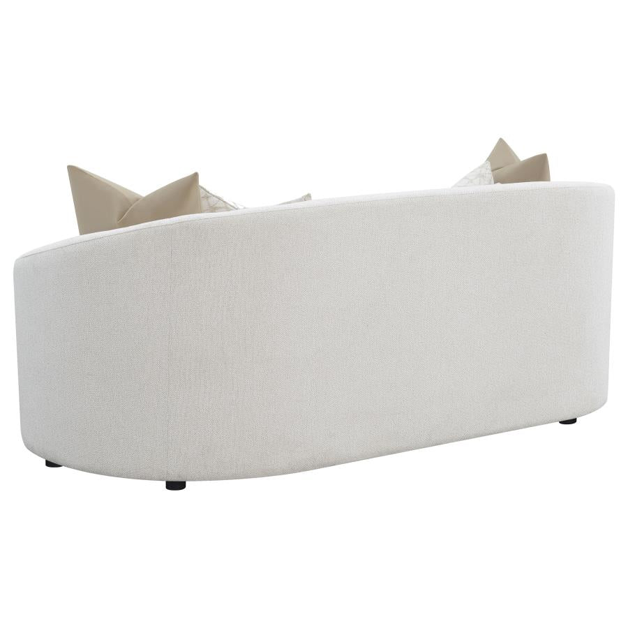 Rainn White 3 Pc Sofa Set - MyWaynesHome #