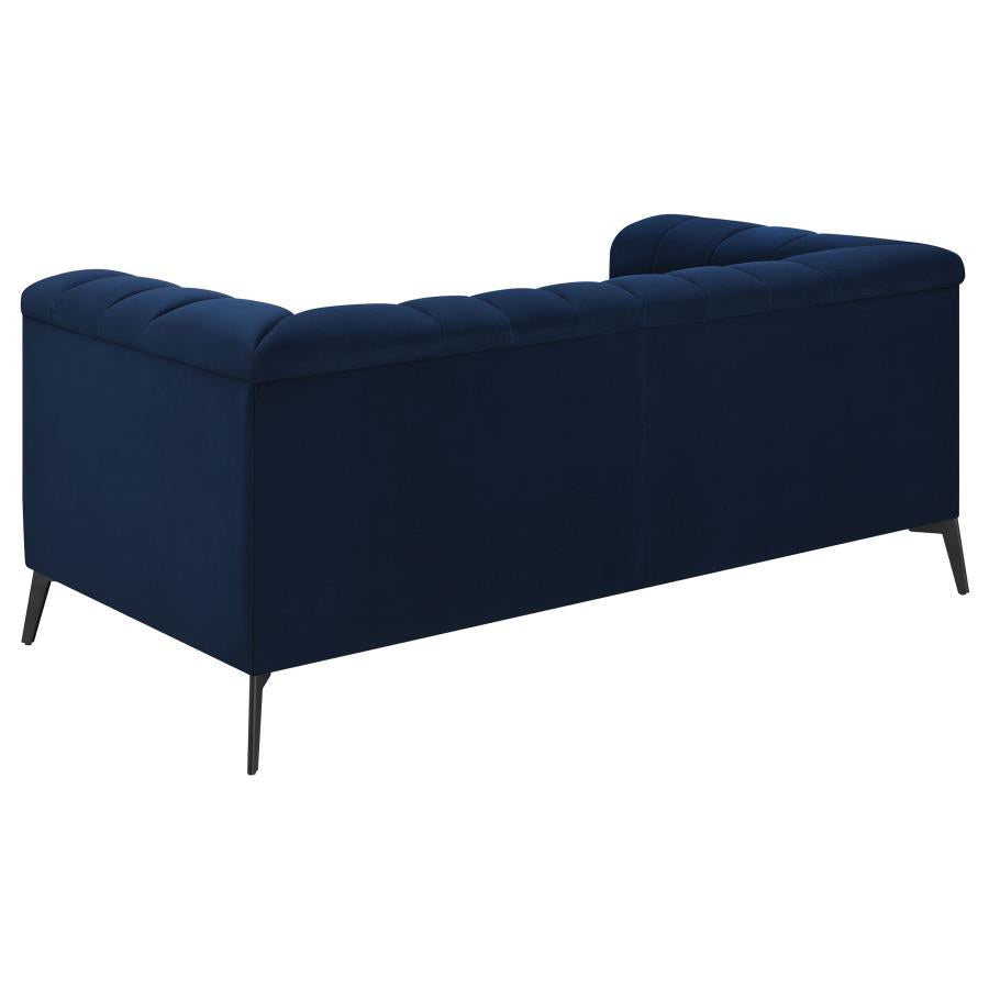 Chalet Blue 2 Pc Sofa Set - MyWaynesHome #