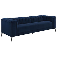 Chalet Blue Sofa - MyWaynesHome #