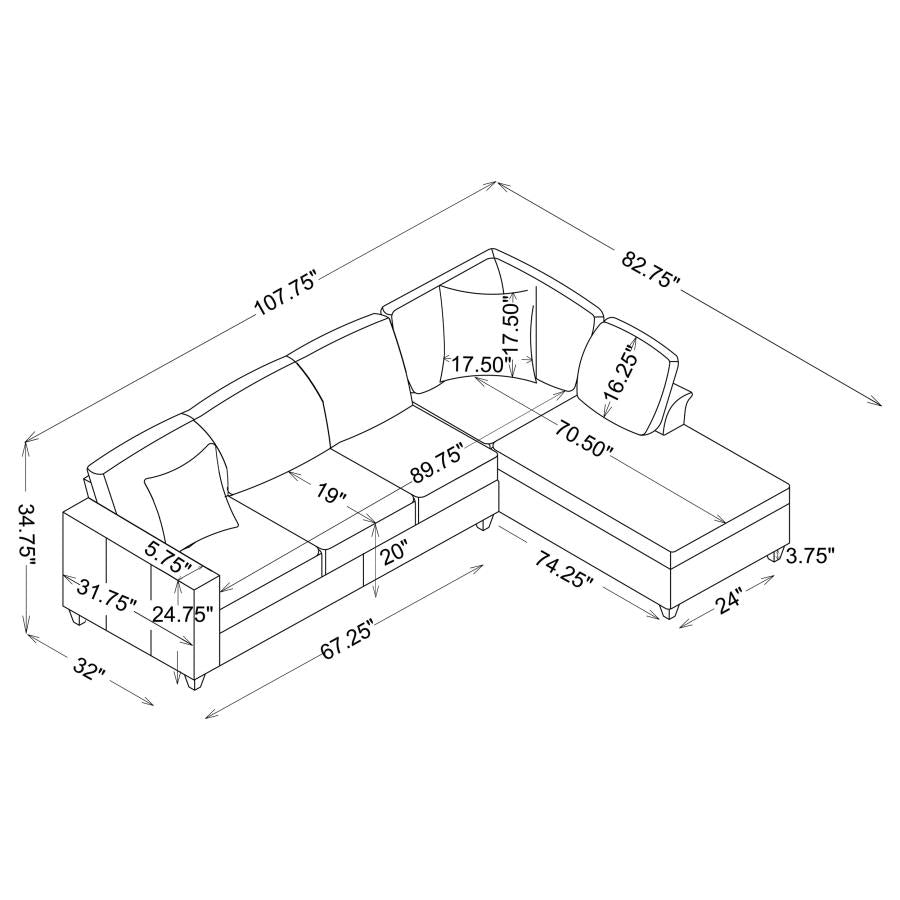 Mccord Grey Sectional - MyWaynesHome #