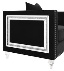Delilah Black 2 Pc Sofa Set - MyWaynesHome #