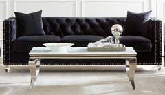 Delilah Black Sofa - MyWaynesHome #