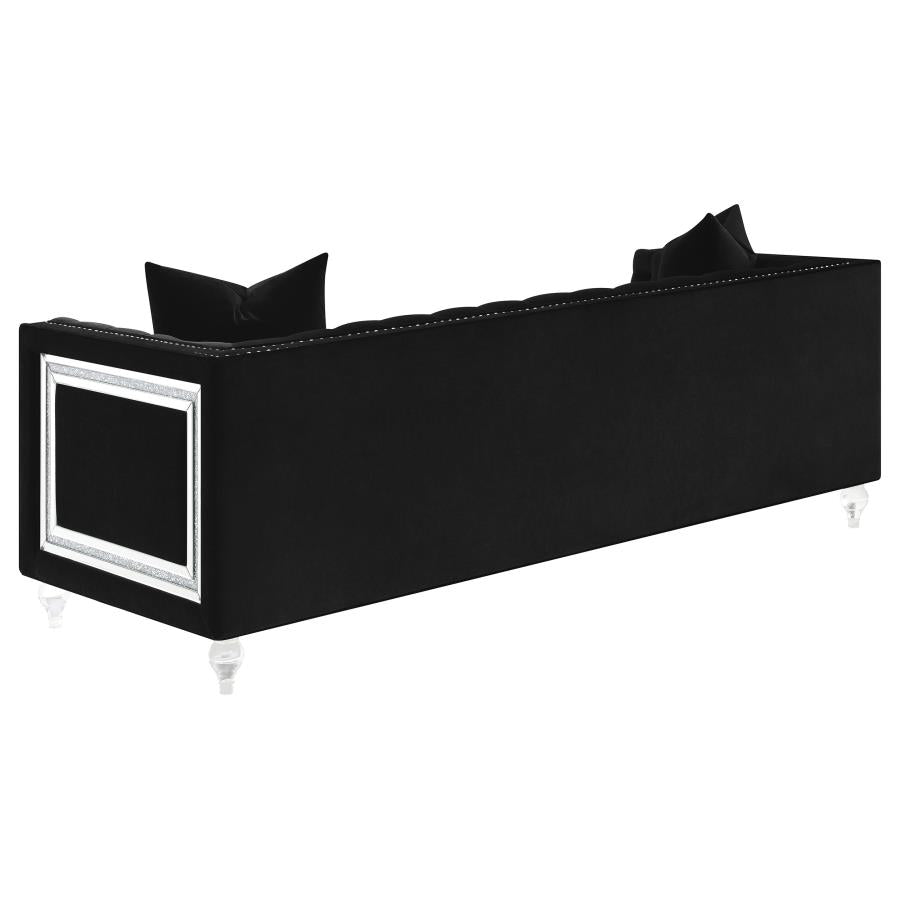 Delilah Black Sofa - MyWaynesHome #