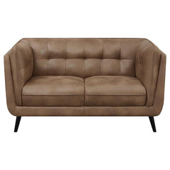 Thatcher Brown Loveseat - MyWaynesHome #