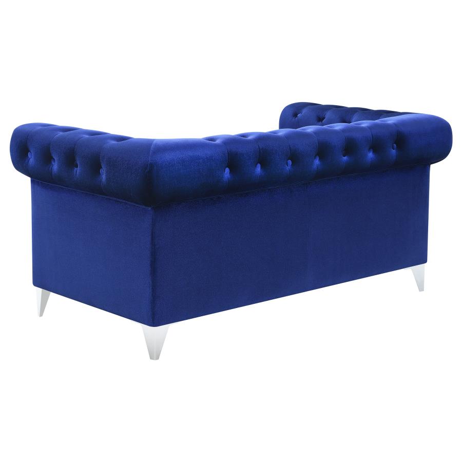 Bleker Blue 3 Pc Sofa Set - MyWaynesHome #