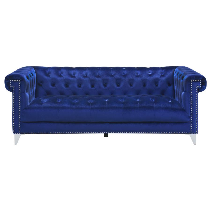 Bleker Blue Sofa - MyWaynesHome #