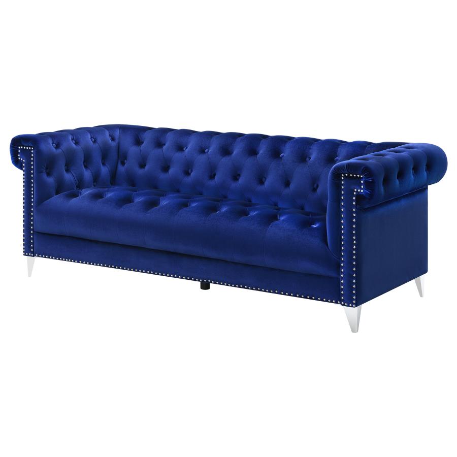 Bleker Blue Sofa - MyWaynesHome #