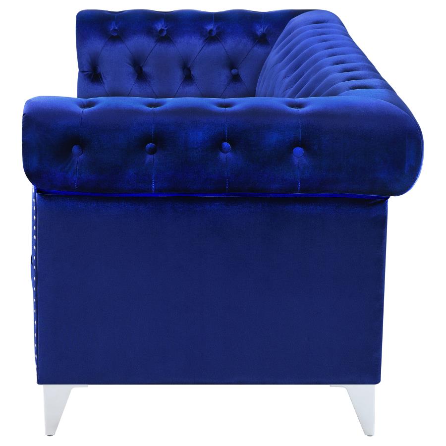 Bleker Blue Sofa - MyWaynesHome #