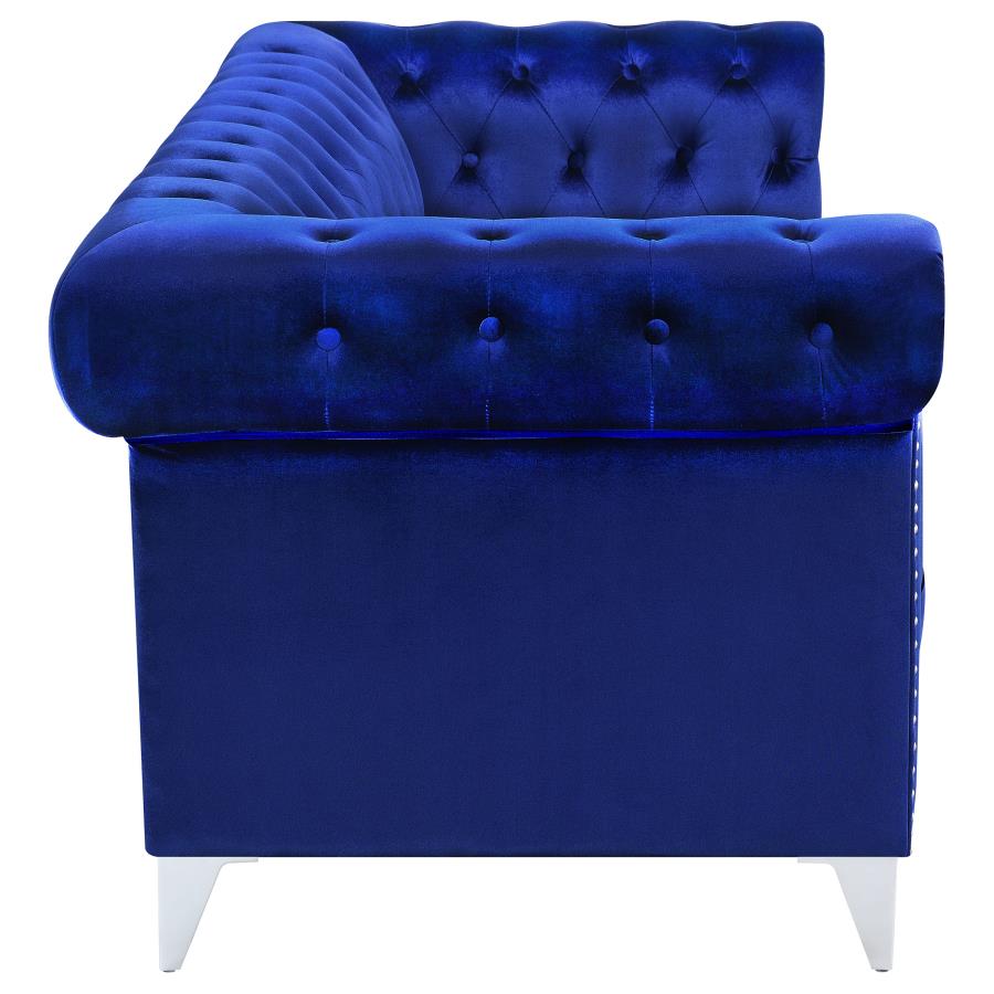 Bleker Blue Sofa - MyWaynesHome #