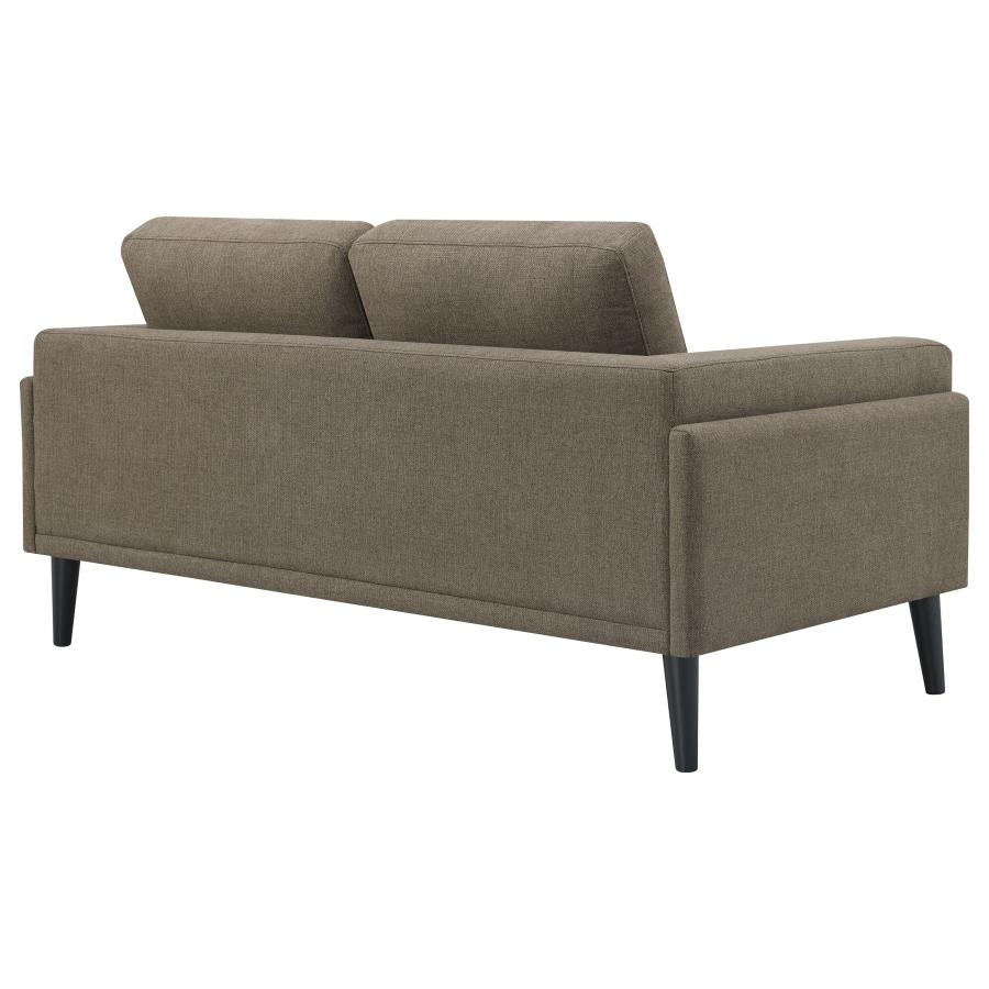 Rilynn Brown Loveseat - MyWaynesHome #