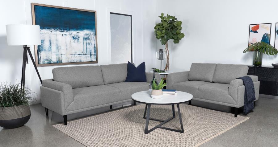 Rilynn Grey 2 Pc Sofa Set - MyWaynesHome #
