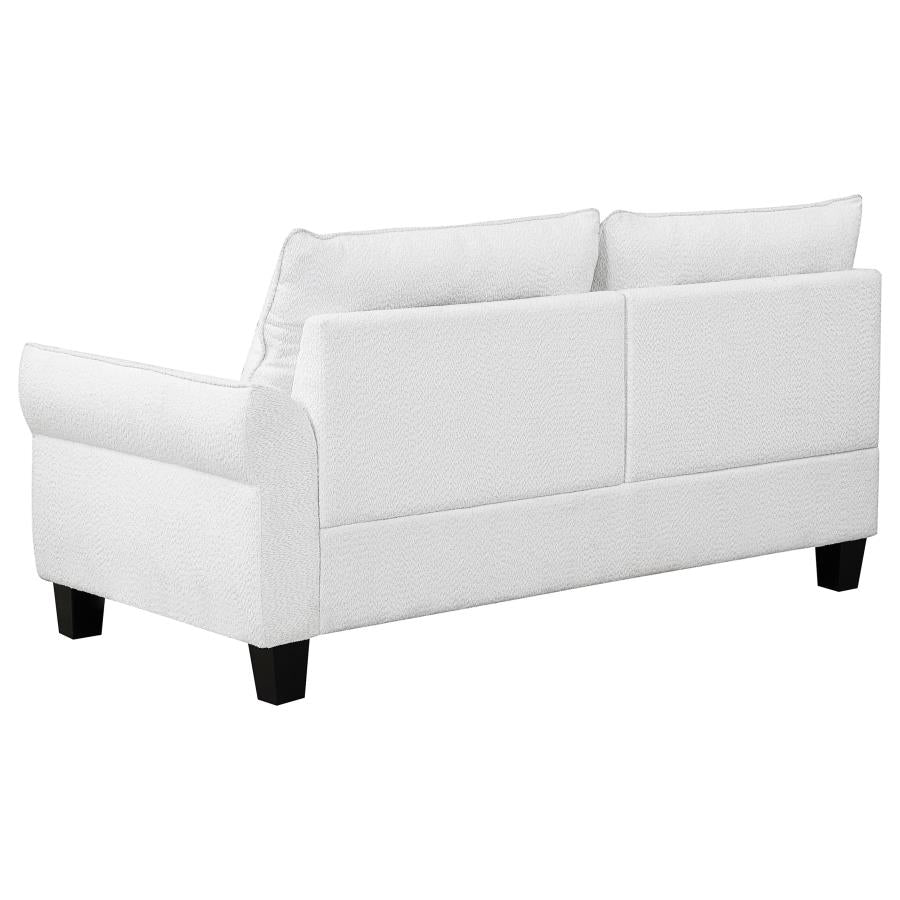 Caspian White Sectional - MyWaynesHome #