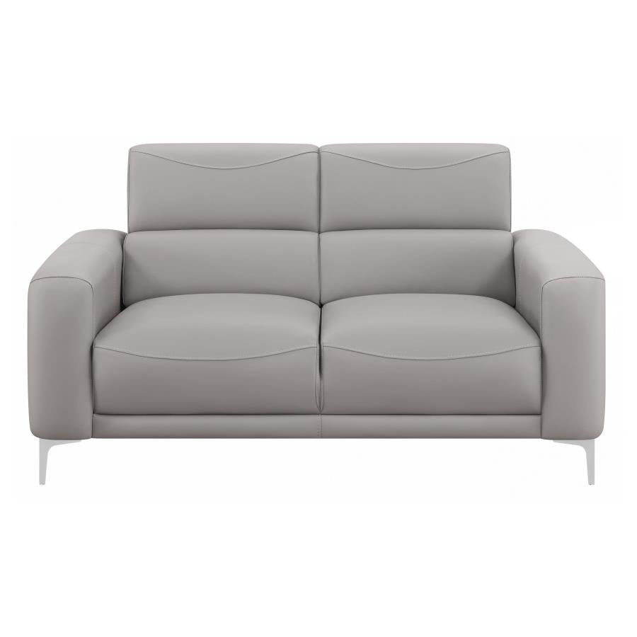 Glenmark Grey 3 Pc Sofa Set - MyWaynesHome #