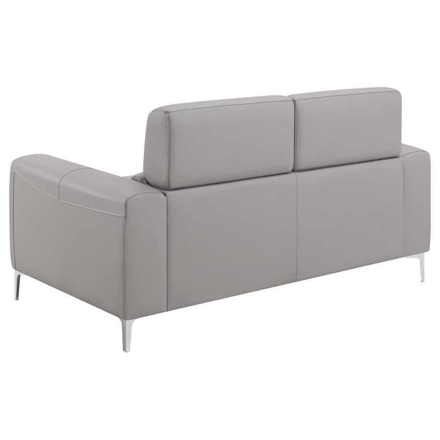 Glenmark Grey 3 Pc Sofa Set - MyWaynesHome #