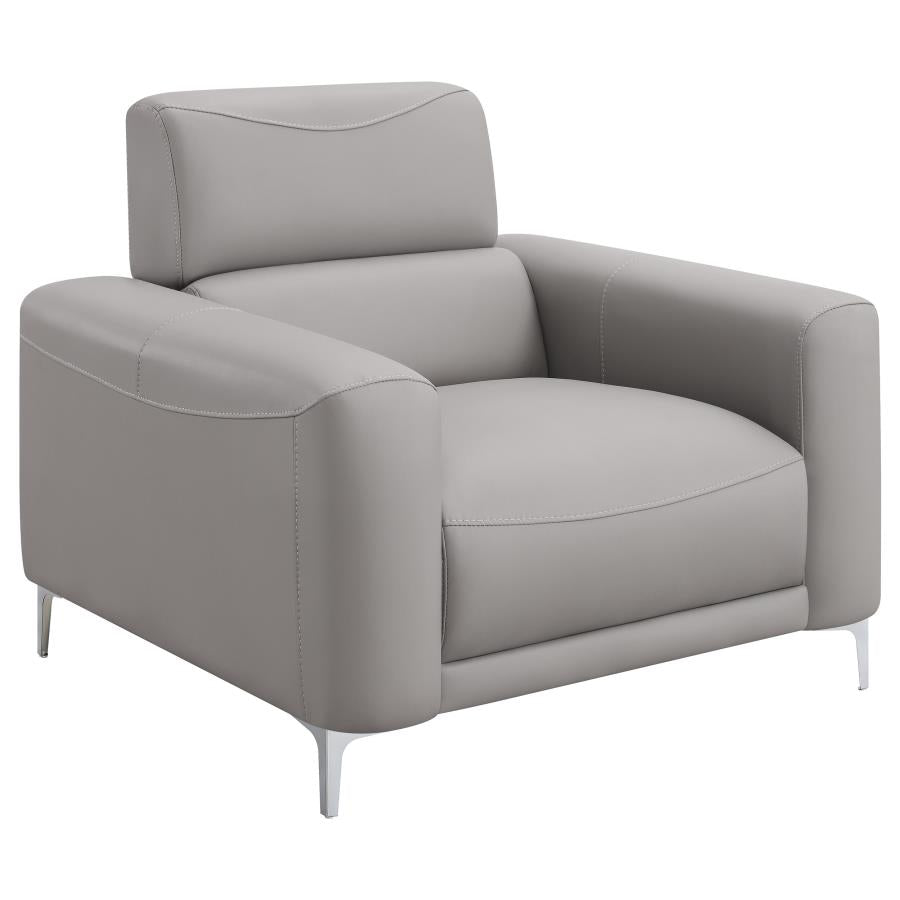 Glenmark Grey 3 Pc Sofa Set - MyWaynesHome #