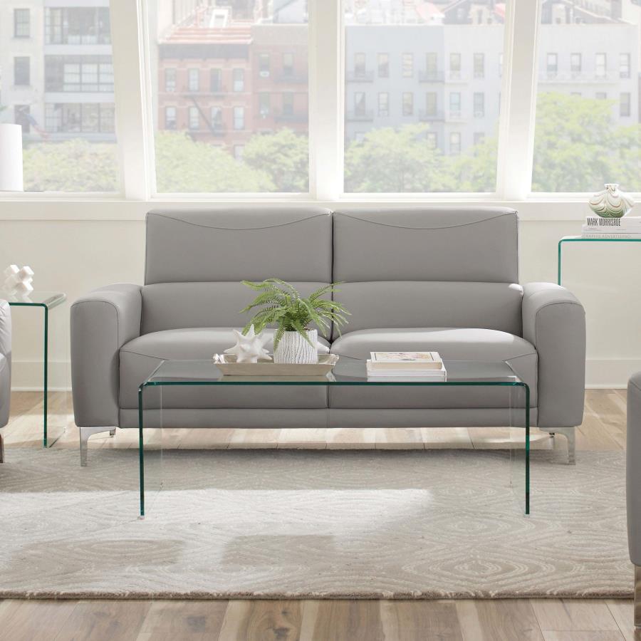 Glenmark Grey Sofa - MyWaynesHome #