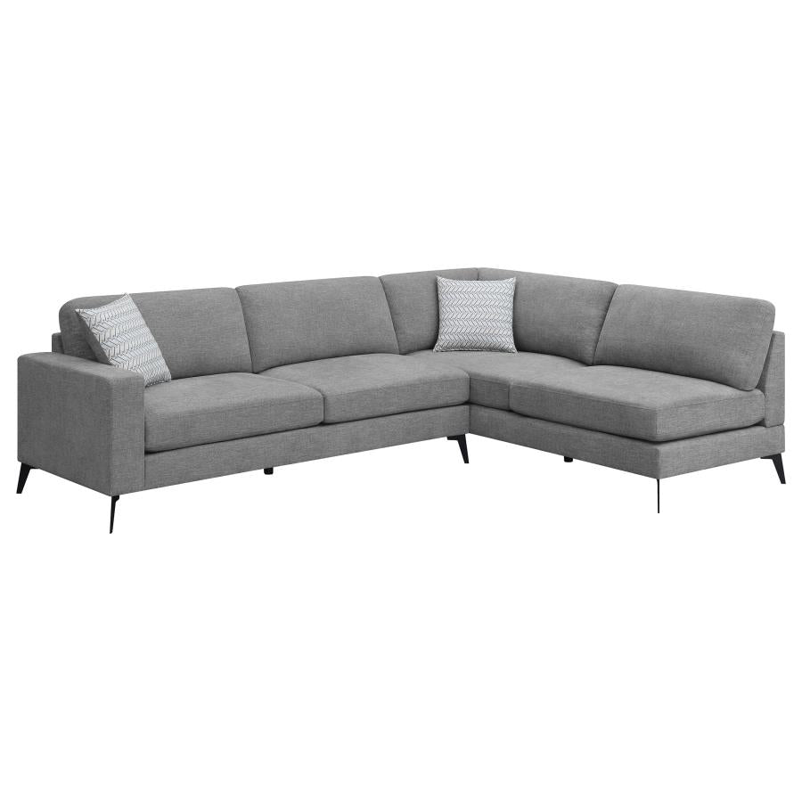 Clint Grey Sectional - MyWaynesHome #