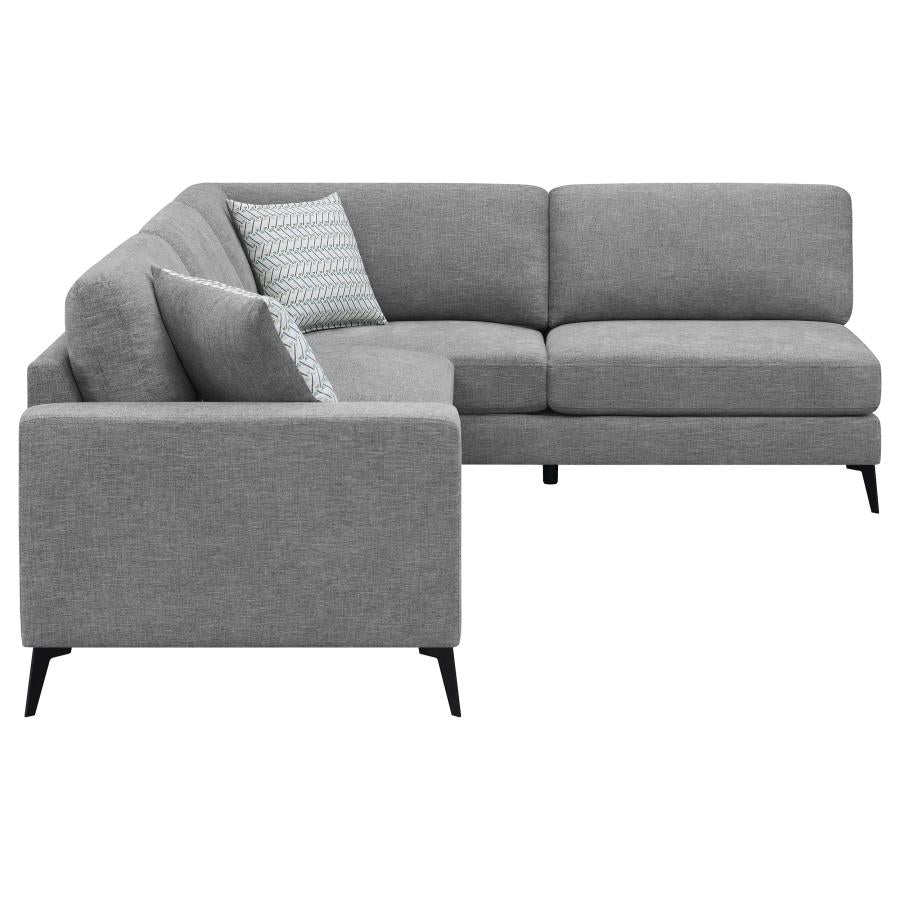 Clint Grey Sectional - MyWaynesHome #