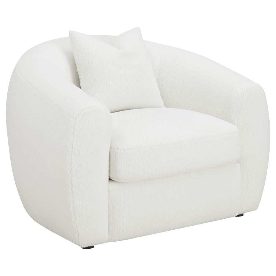 Isabella White 3 Pc Sofa Set - MyWaynesHome #