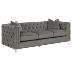 Phoebe Grey Sofa - MyWaynesHome #