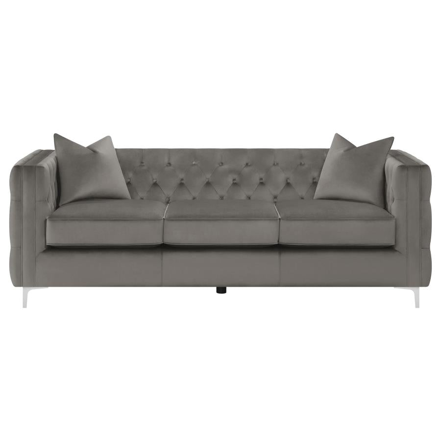 Phoebe Grey Sofa - MyWaynesHome #