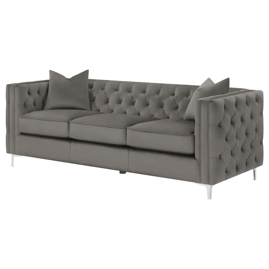 Phoebe Grey Sofa - MyWaynesHome #