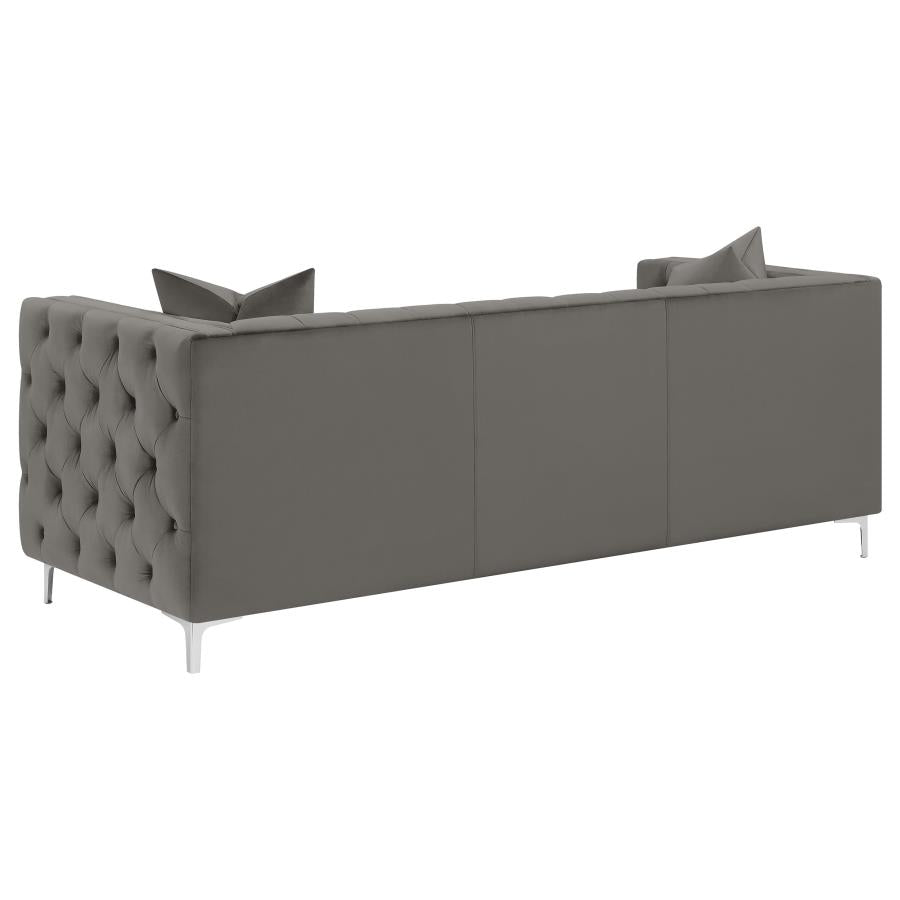 Phoebe Grey Sofa - MyWaynesHome #