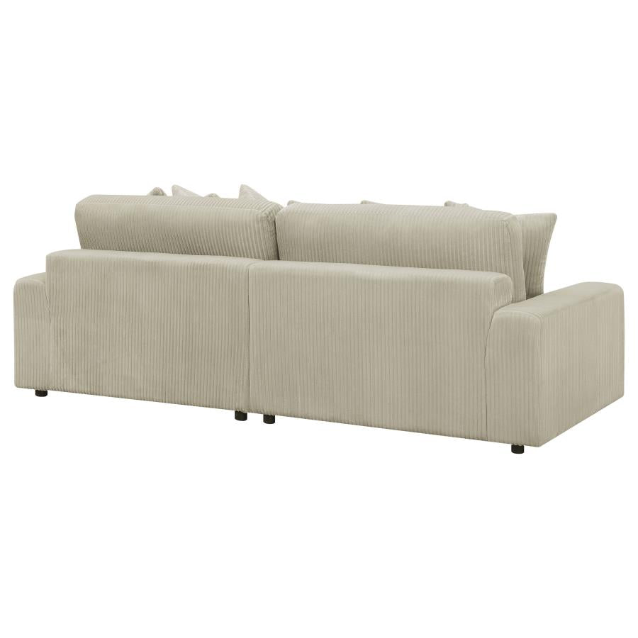 Blaine Beige Sectional - MyWaynesHome #