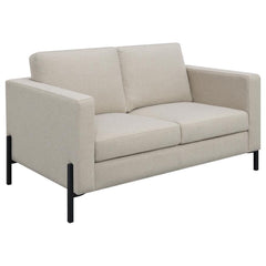 Tilly Beige Loveseat - MyWaynesHome #