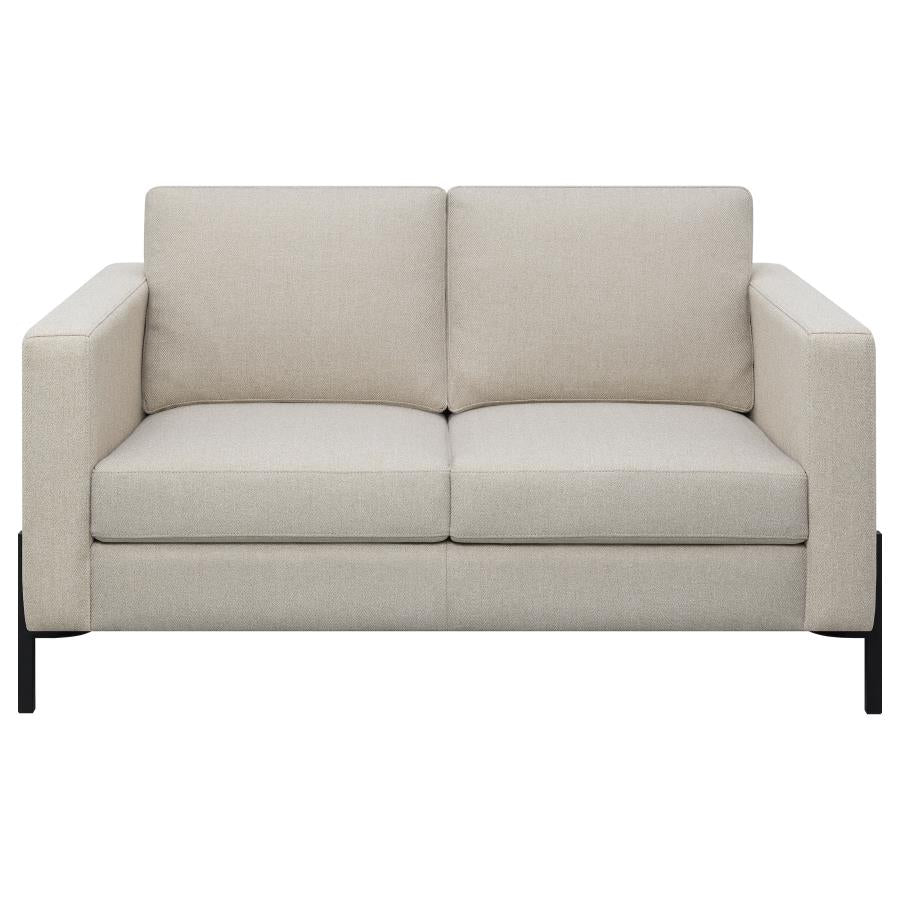 Tilly Beige Loveseat - MyWaynesHome #