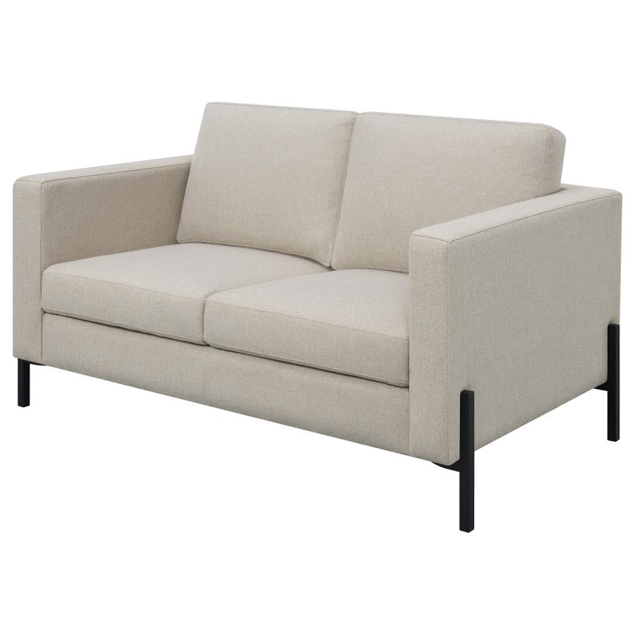 Tilly Beige Loveseat - MyWaynesHome #