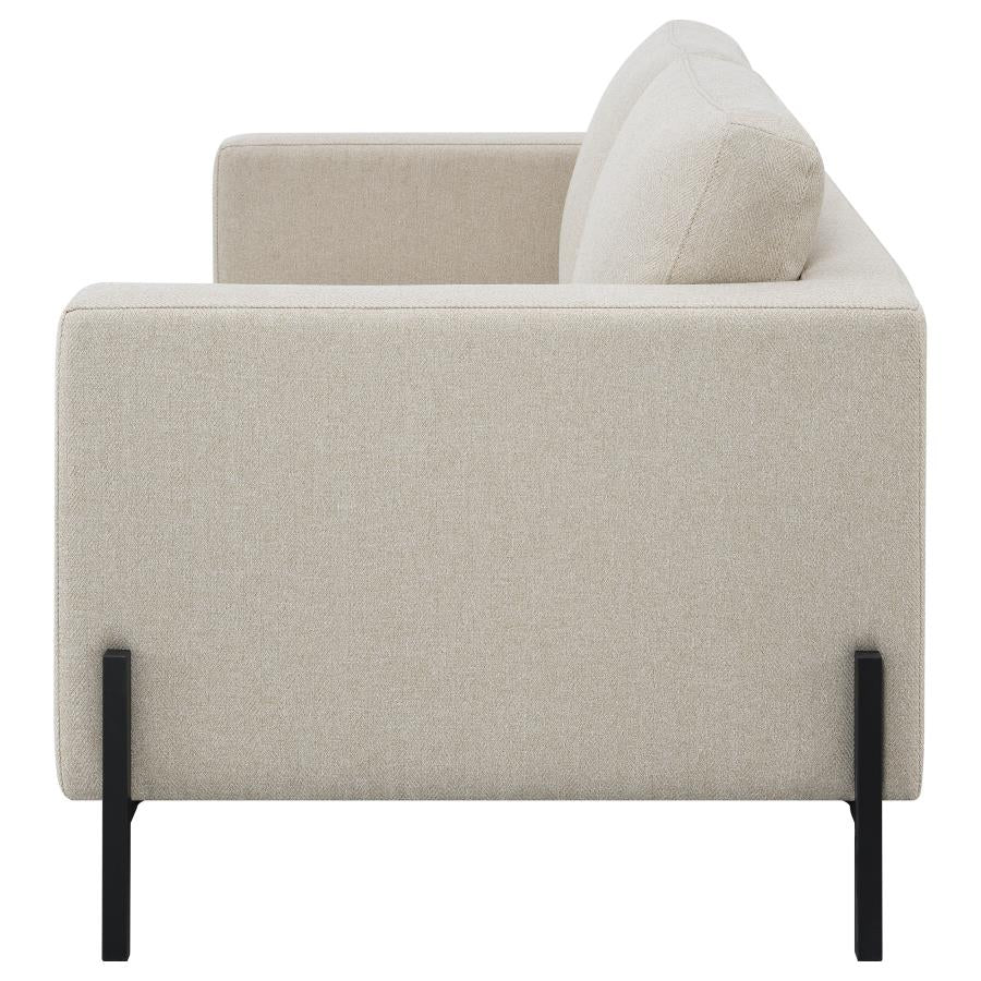 Tilly Beige Loveseat - MyWaynesHome #