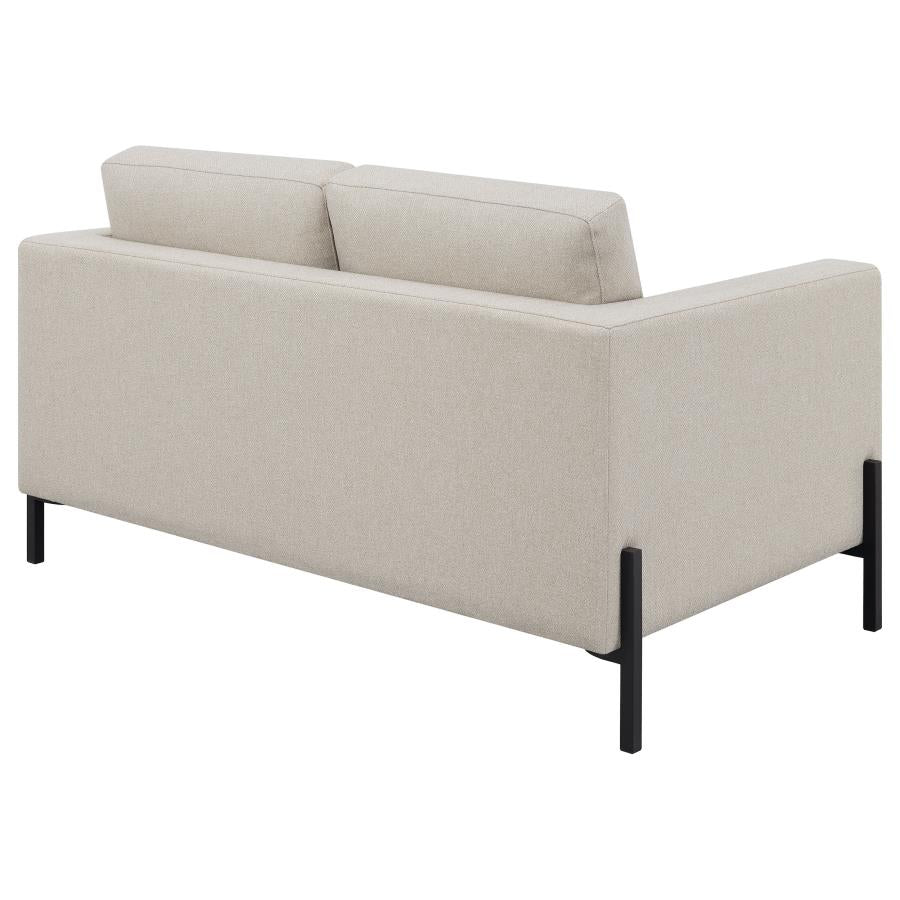 Tilly Beige Loveseat - MyWaynesHome #
