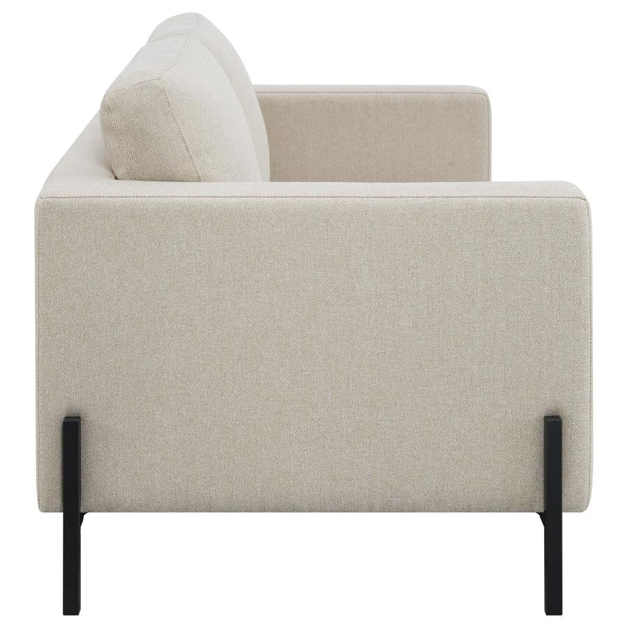 Tilly Beige Loveseat - MyWaynesHome #