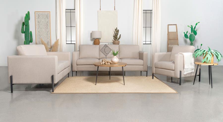 Tilly Beige Loveseat - MyWaynesHome #
