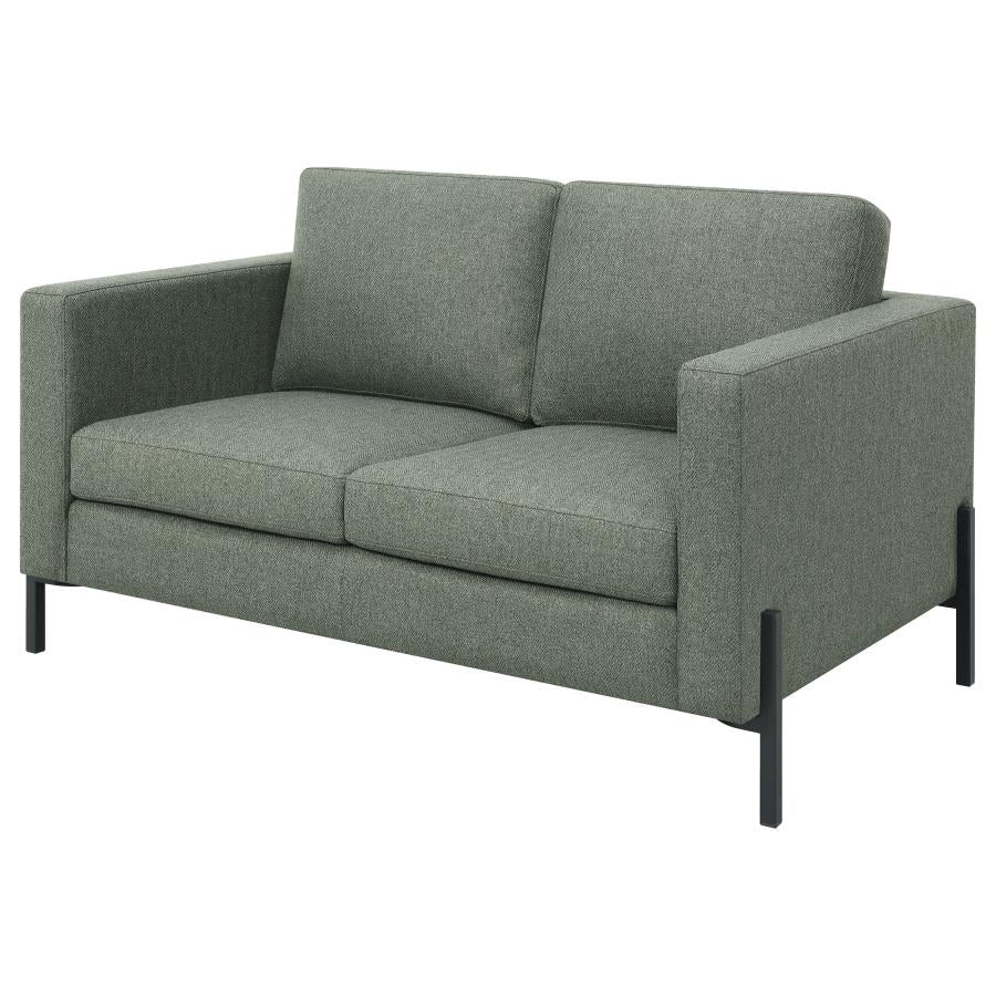 Tilly Green Loveseat - MyWaynesHome #