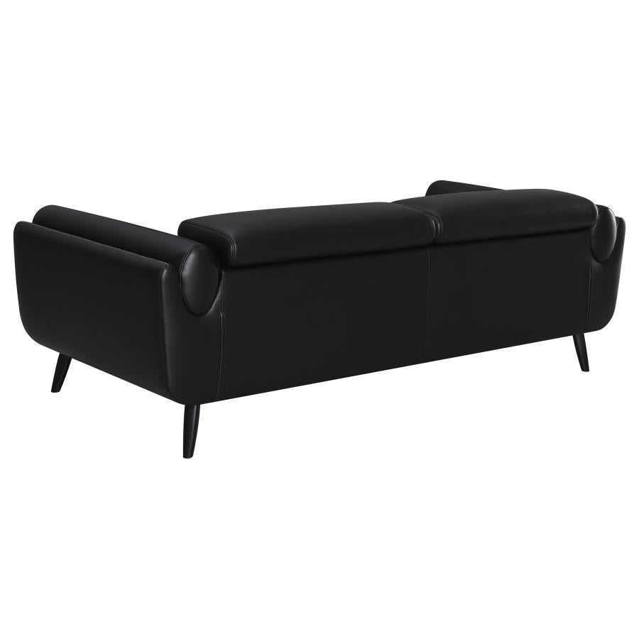 Shania Black Sofa - MyWaynesHome #
