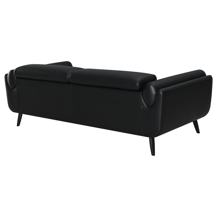 Shania Black Sofa - MyWaynesHome #