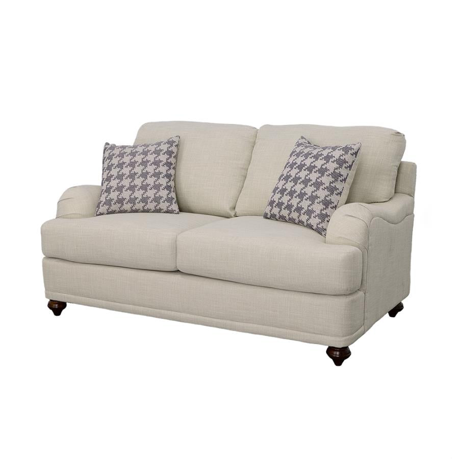 Glenn Grey Loveseat - MyWaynesHome #