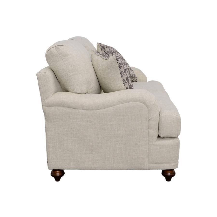 Glenn Grey Loveseat - MyWaynesHome #