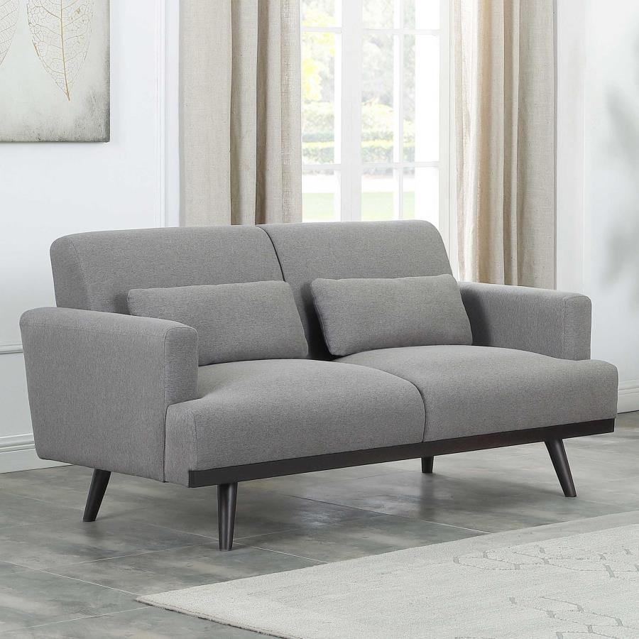 Blake Grey Loveseat - MyWaynesHome #