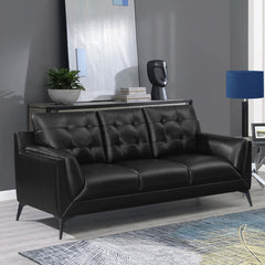 Moira Black Sofa - MyWaynesHome #