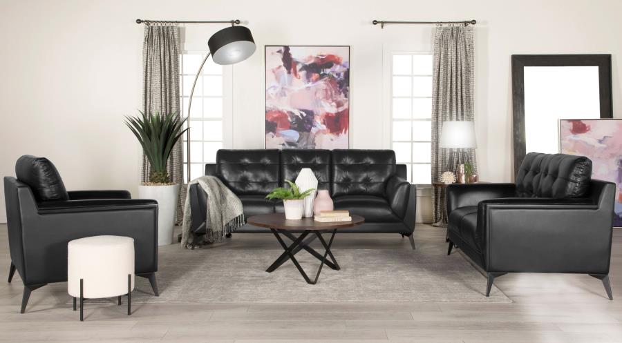 Moira Black Sofa - MyWaynesHome #