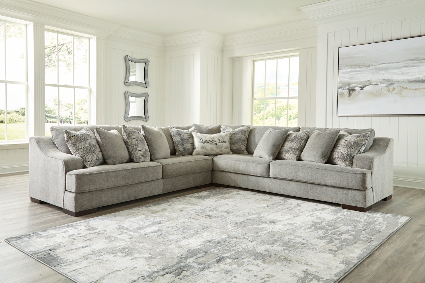 Bayless 3-Piece Sectional with Ottoman - MyWaynesHome #