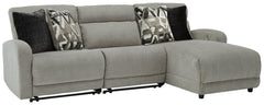 Colleyville 3-Piece Power Reclining Sectional with Chaise - MyWaynesHome #