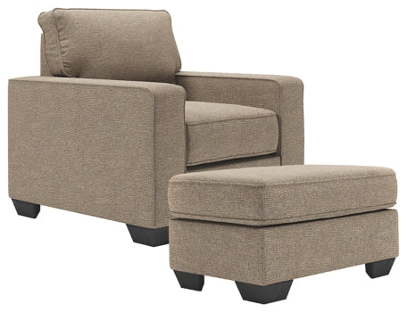 Greaves Chair and Ottoman - MyWaynesHome #